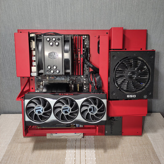 STRYN: The Wall-Mounted Open-Air Custom PC Case for Modern Gamers and Creators
